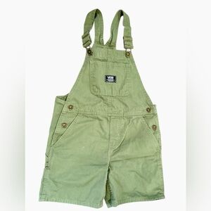 Vans Short/Overalls in Khaki green, Size Medium, girls 8-10 approx, 100% cotton